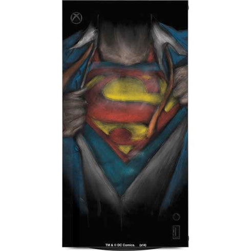 DC Comics Superman Pastel Art XBox Series X Digital Edition Console Skin
